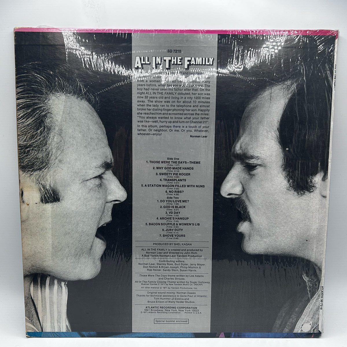 All in the Family TV Show Cast Recording Vinyl LP