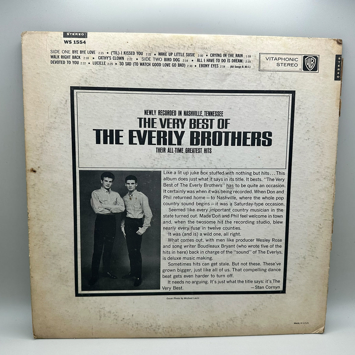 Very Best of The Everly Brothers LP