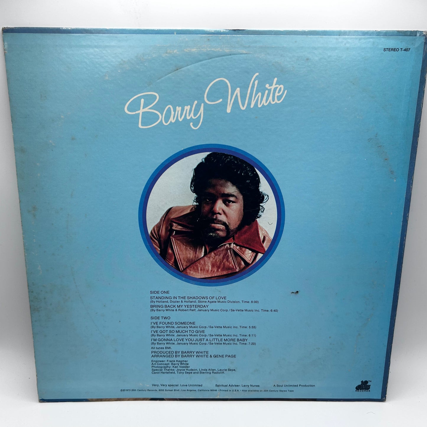 Barry White I've Got So Much To Give 1973 LP Vinyl