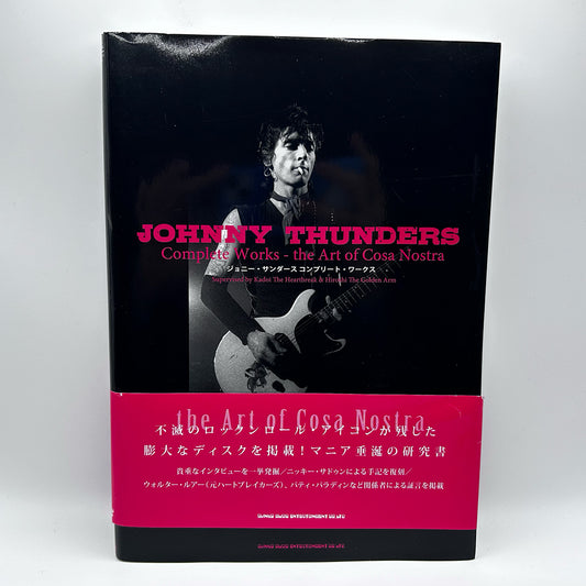 Johnny Thunders The Art of Cosa Nostra Complete Works Japanese Book