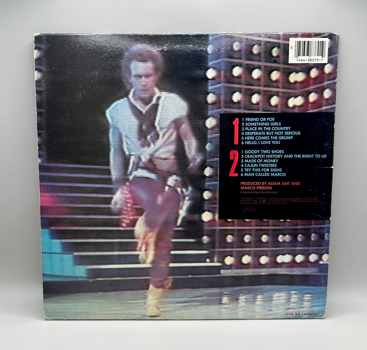 Adam Ant - Friend or Foe 1982 Vinyl LP