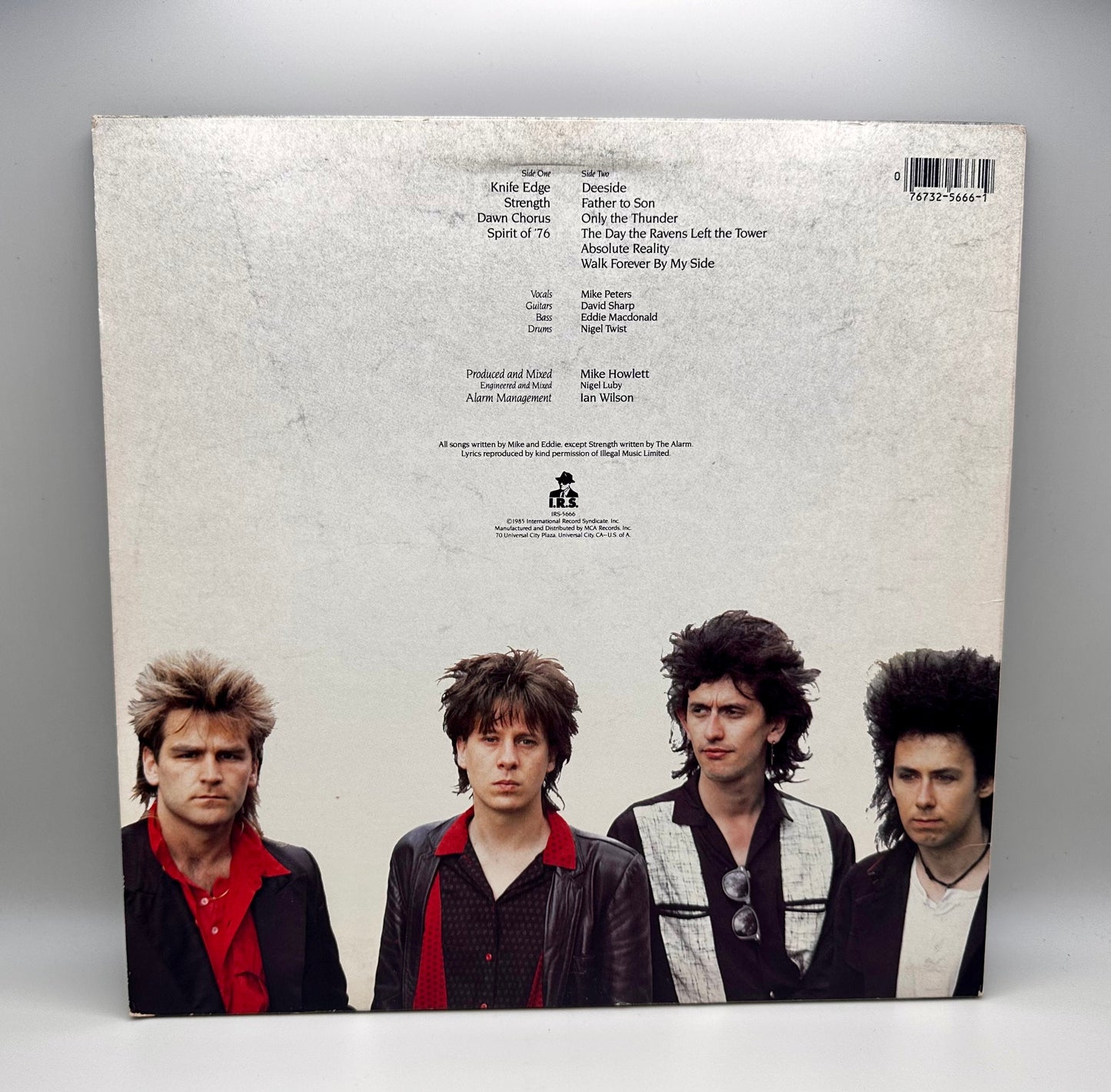 Alarm, The Strength 1985 Vinyl LP International Record Syndicate