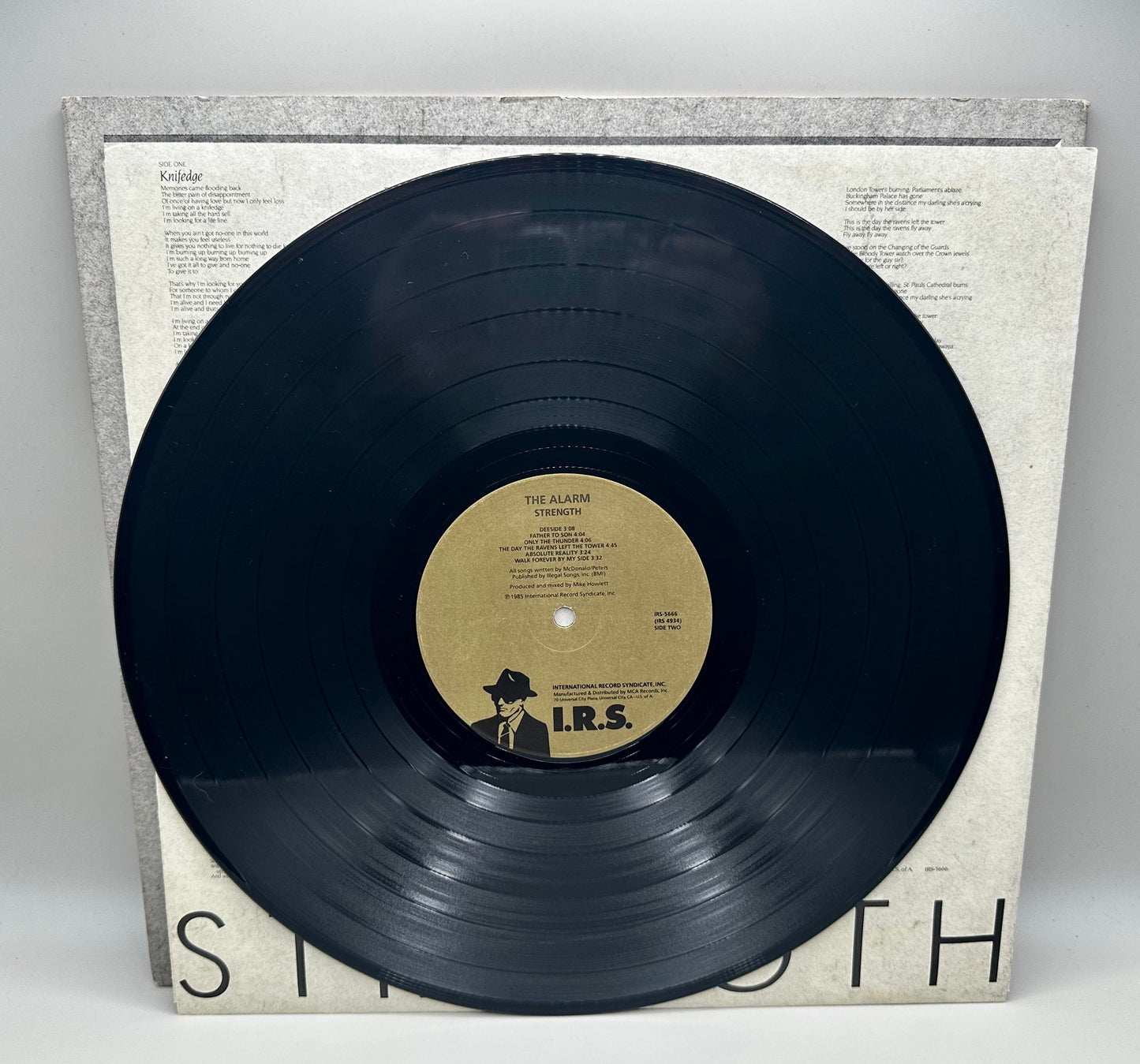 Alarm, The Strength 1985 Vinyl LP International Record Syndicate