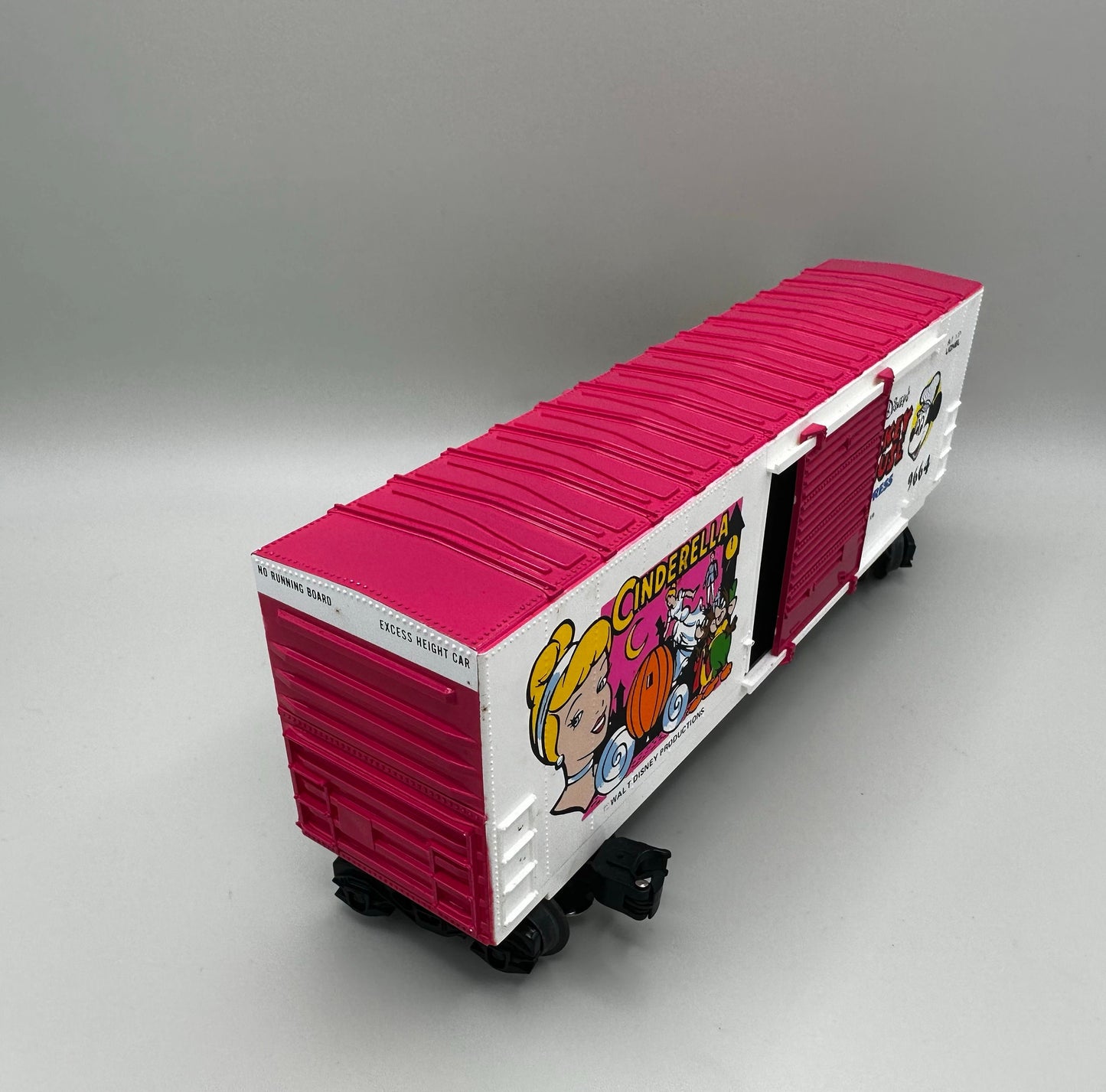 Lionel 9664 Cinderella Walt Disney Mickey Mouse Express Box Car RARE 0 Gauge