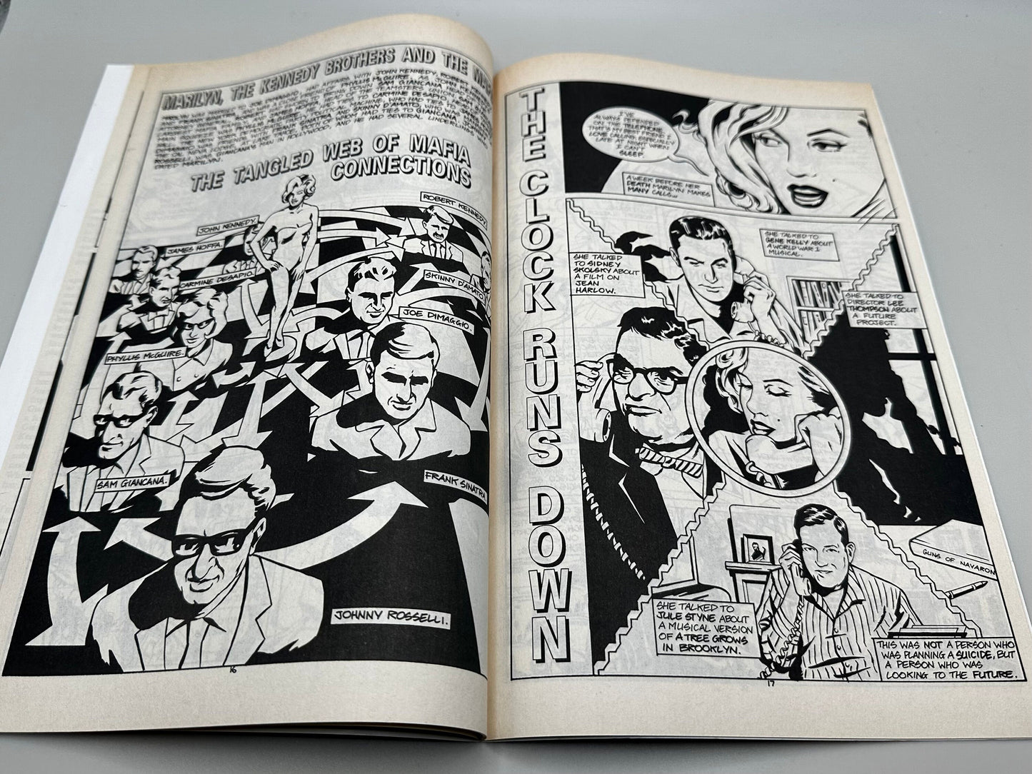 Marilyn Monroe: Suicide or Murder? Comic Book SIGNED Revolutionary Comics 1993