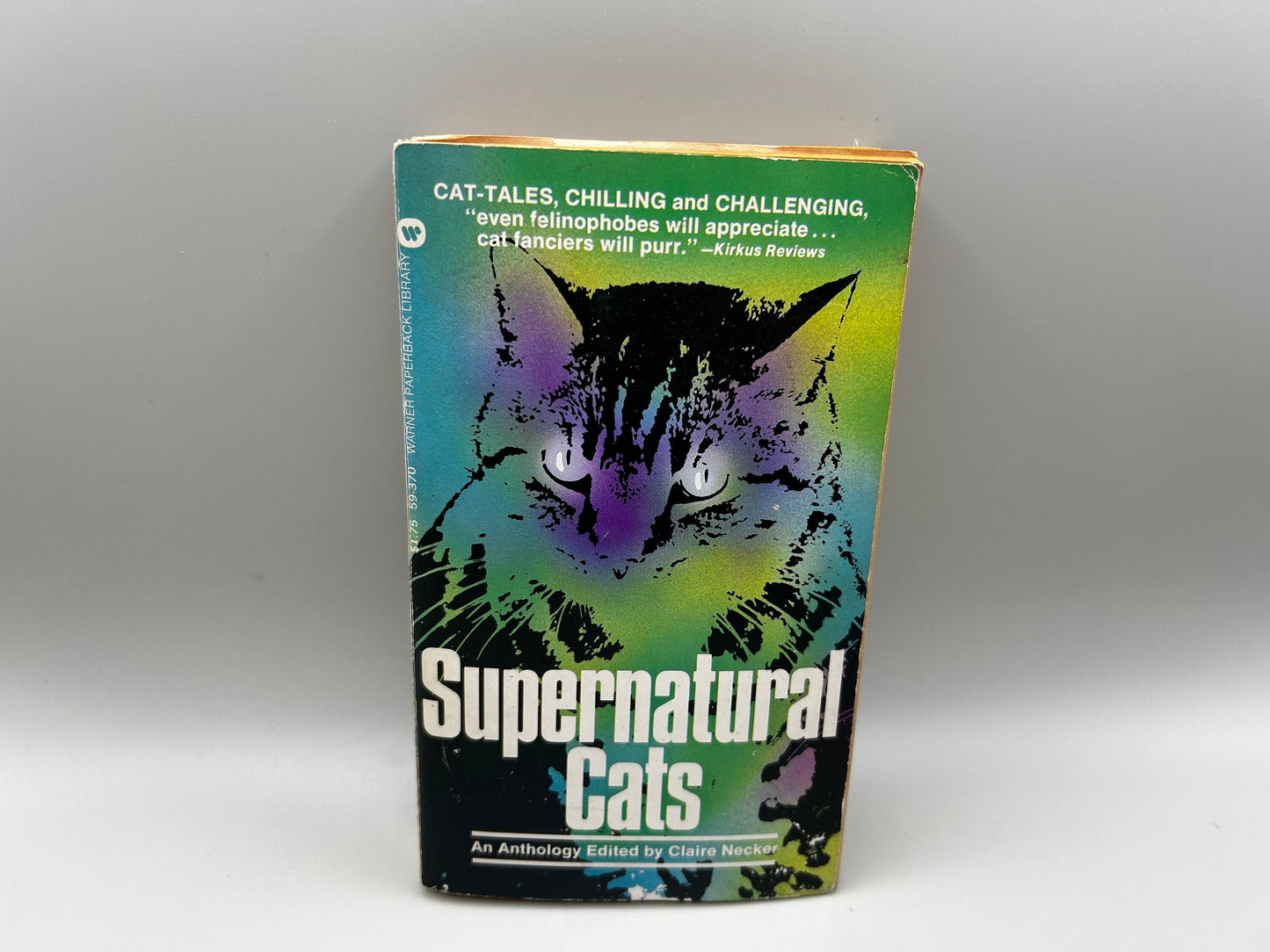 Supernatural Cats: An Anthology by Claire Necker 1974 Paperback Book