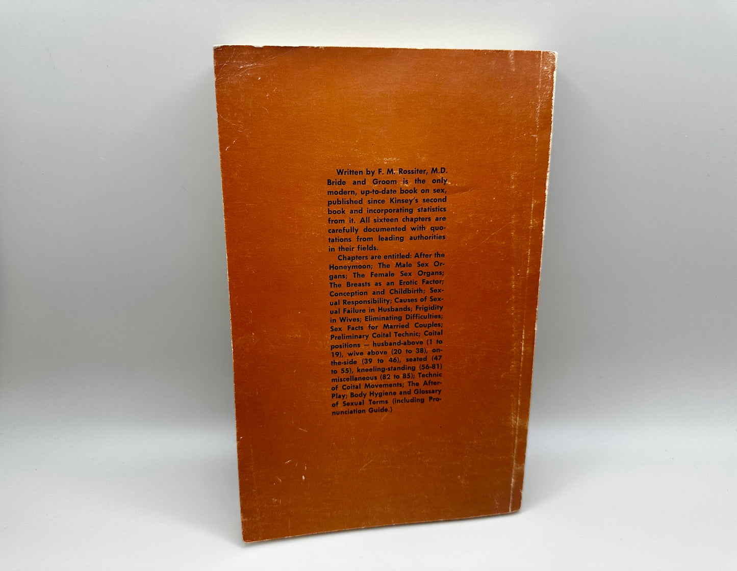 Bride and Groom Sex Facts for Married Couples New illustrated Edition by F.M. Rossiter, MD vtg Book