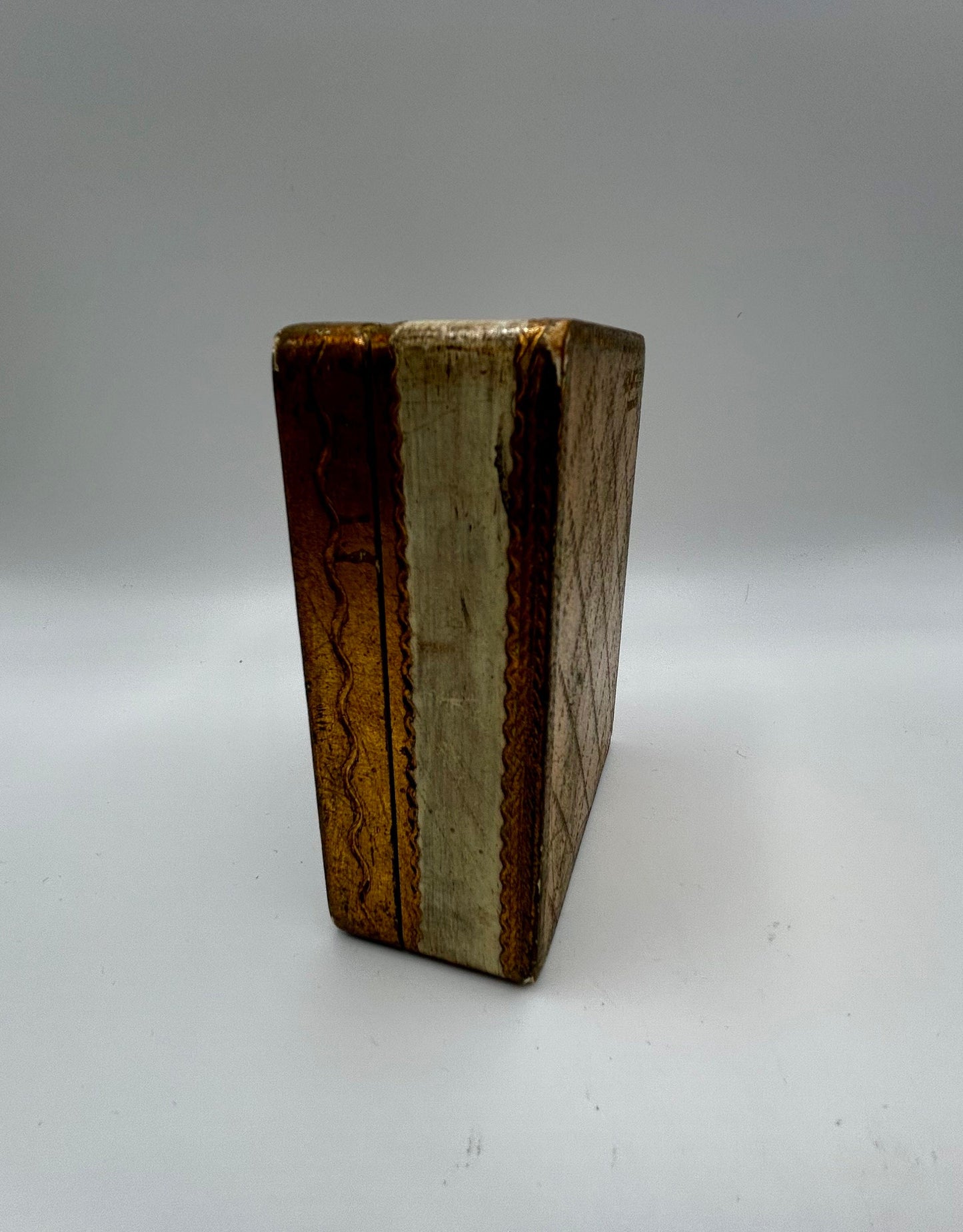 Firenze Italy Hinged Wood Box