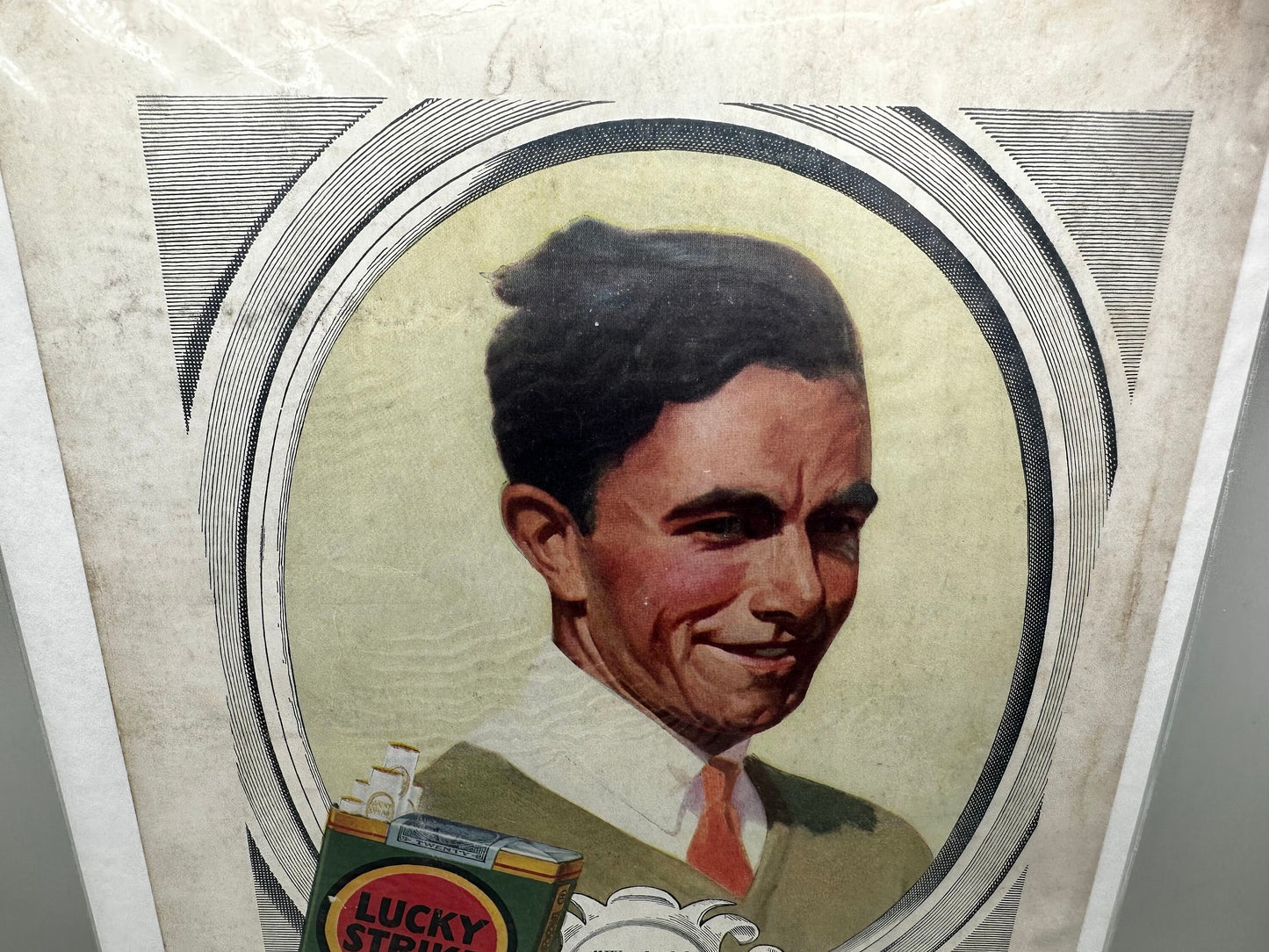 Lucky Strike Cigarettes 1928 Print Ad 10 x 13.5 Wall Art