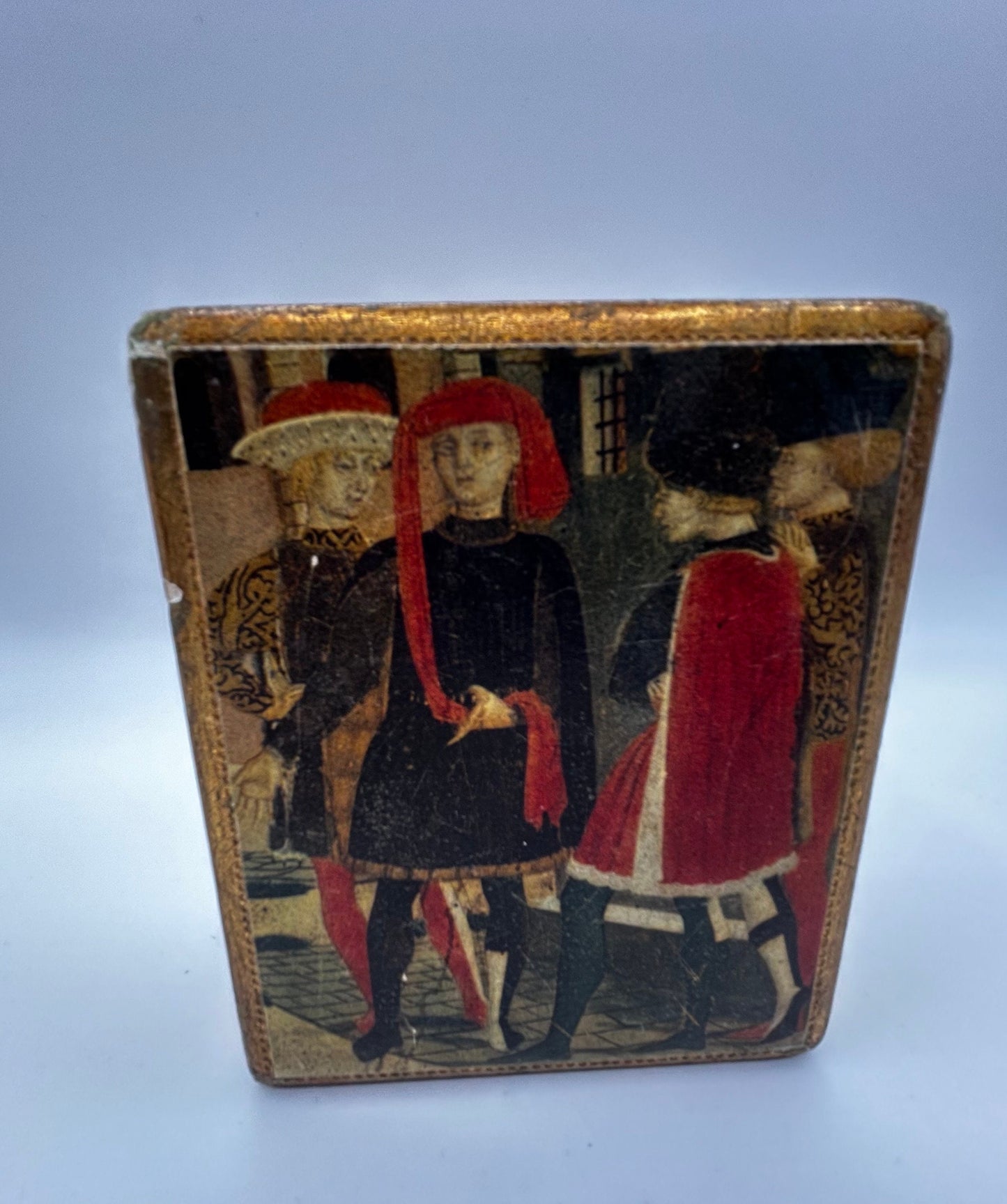 Firenze Italy Hinged Wood Box