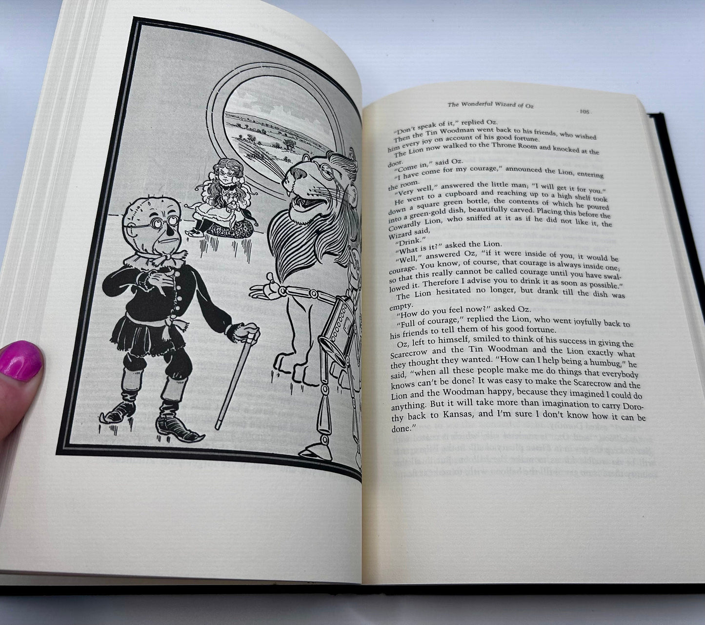 Wizard of Oz by, The L. Frank Baum Schocken Books Hardcover 1983