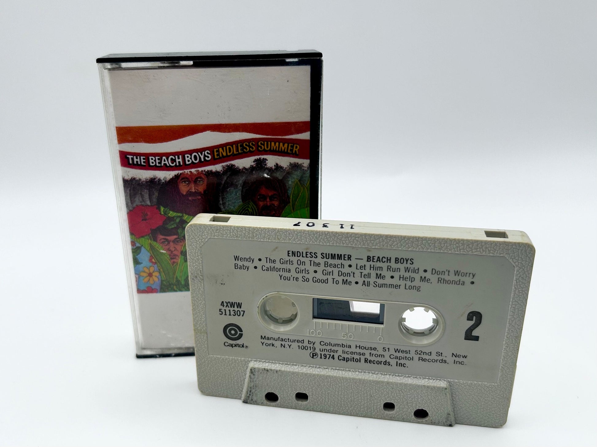 Beach Boys - Endless Summer Cassette Tape 1974 Capitol 4XW-511307 TESTED