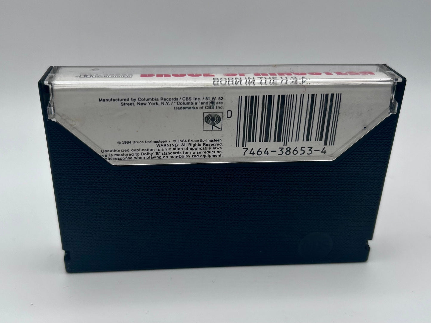 Bruce Springsteen Born in the USA 1984 Cassette Tape TESTED
