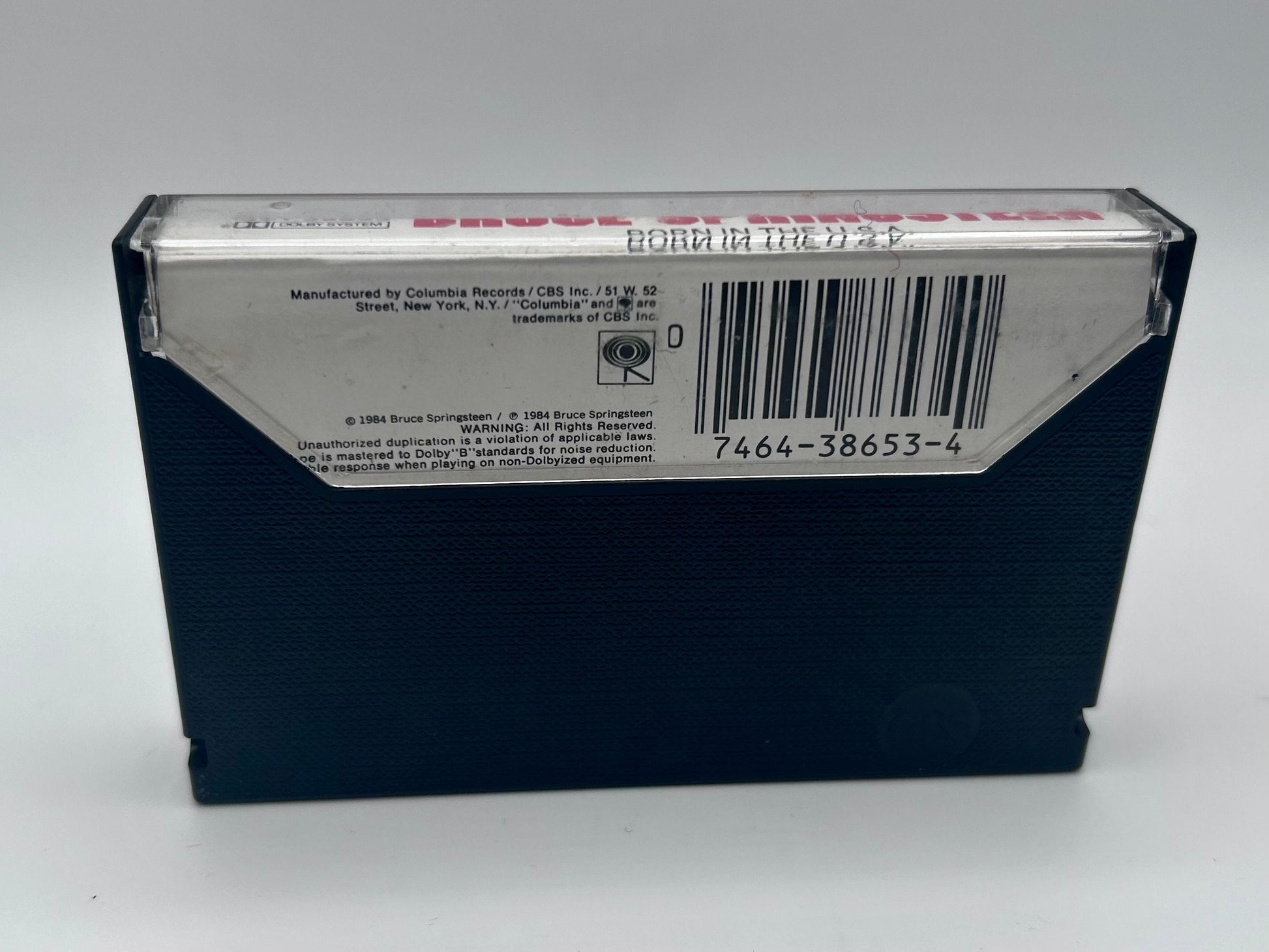 Bruce Springsteen Born in the USA 1984 Cassette Tape TESTED