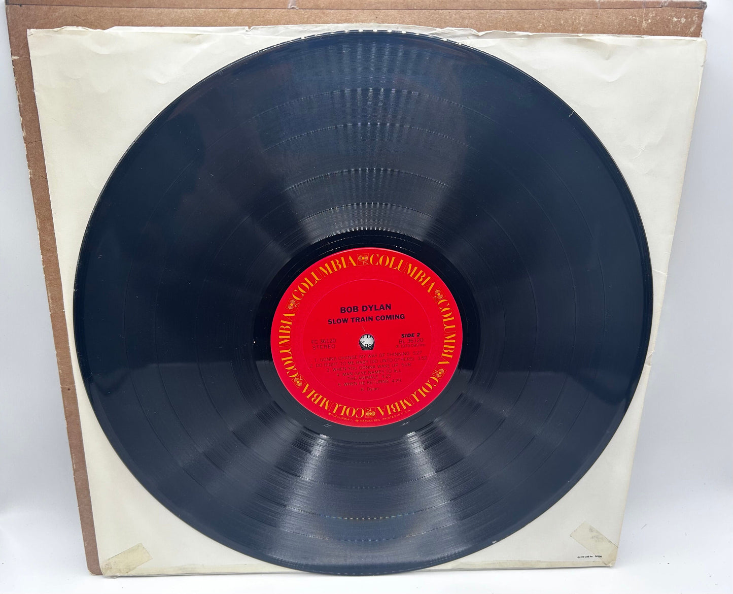 Bob Dylan - Slow Train Coming Columbia FC 36120 1979 Vinyl LP