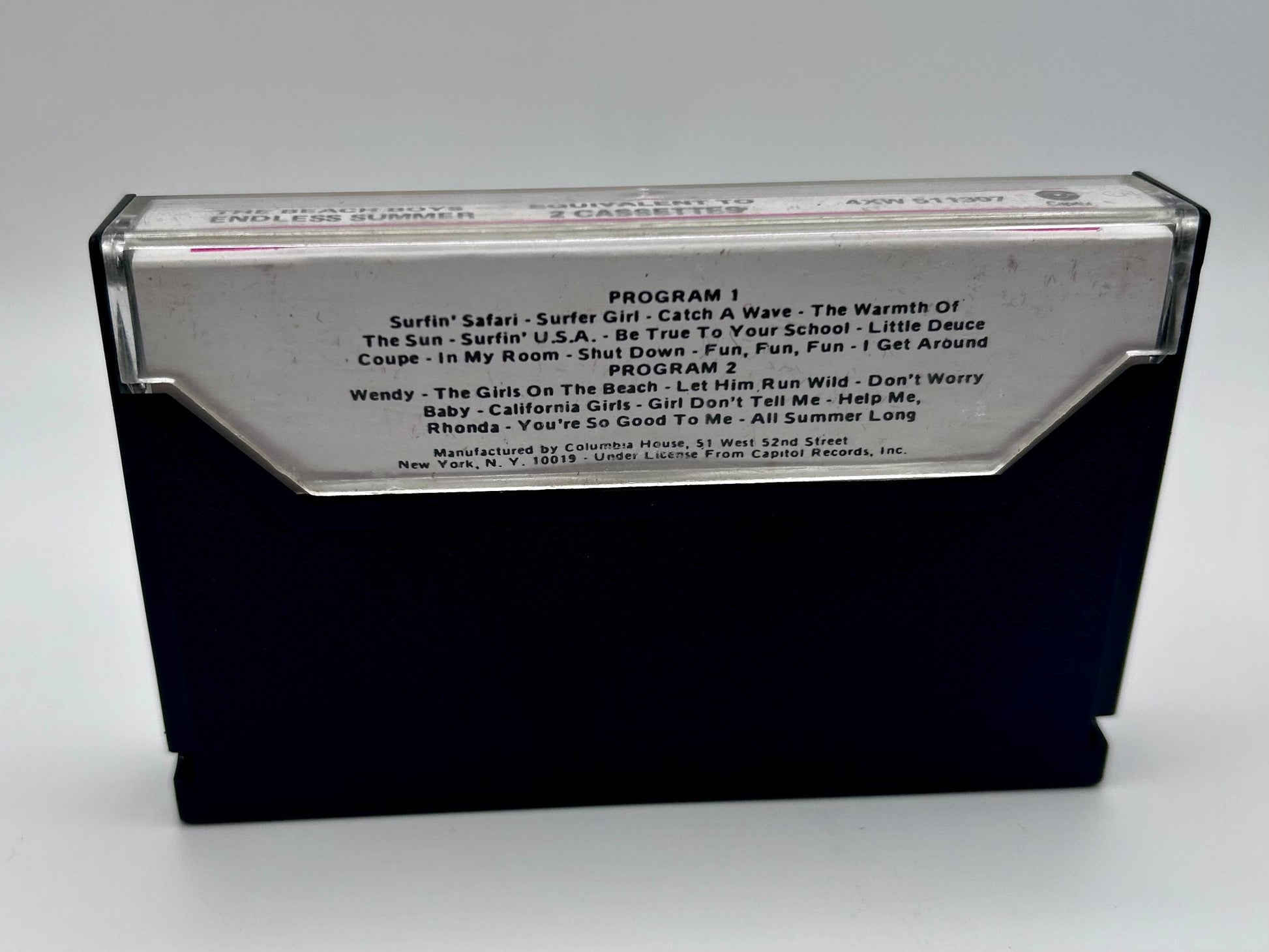 Beach Boys - Endless Summer Cassette Tape 1974 Capitol 4XW-511307 TESTED