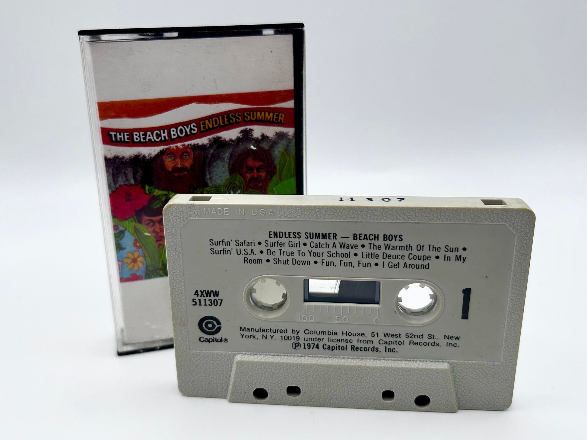 Beach Boys - Endless Summer Cassette Tape 1974 Capitol 4XW-511307 TESTED