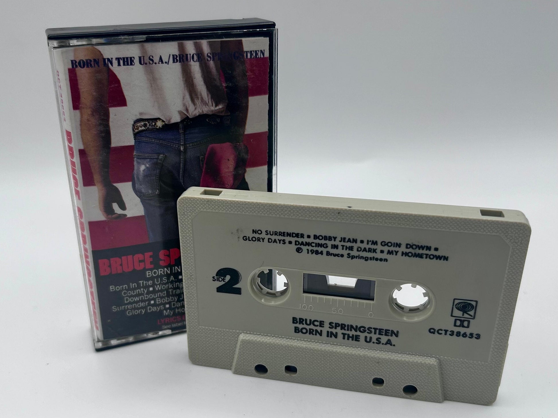 Bruce Springsteen Born in the USA 1984 Cassette Tape TESTED