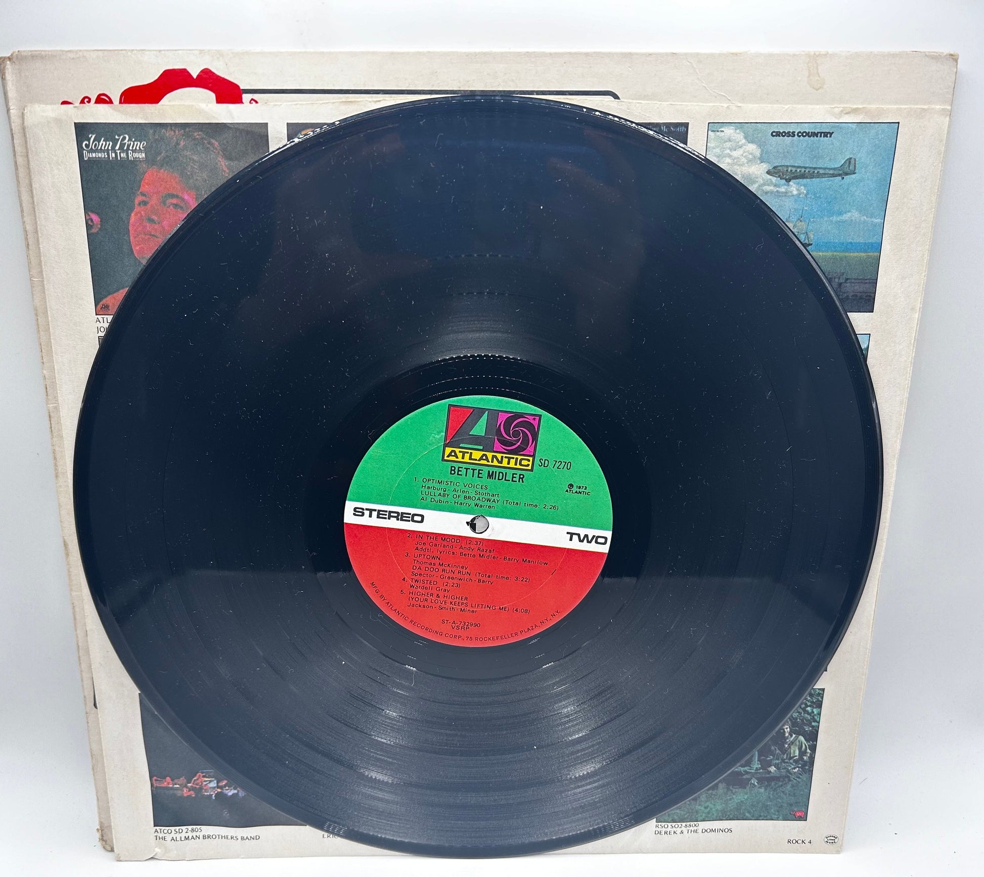 Bette Midler - The Best Of Bette LP Album K50530 Vinyl LP 1973