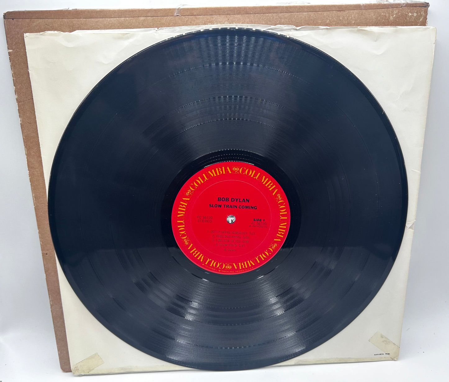 Bob Dylan - Slow Train Coming Columbia FC 36120 1979 Vinyl LP